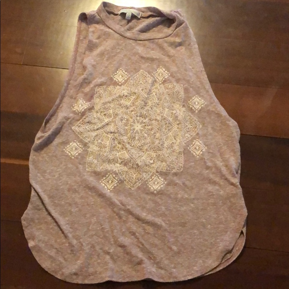 High neck tank top